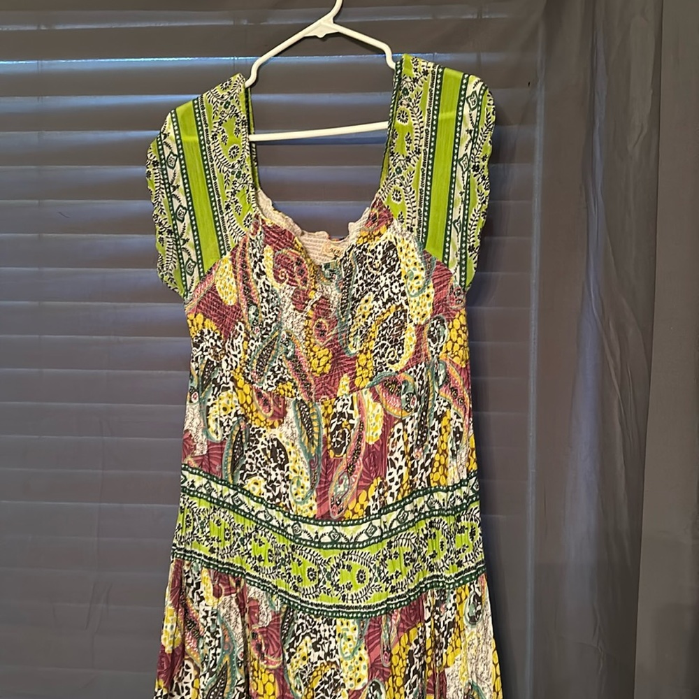 Bohemian maxi dress